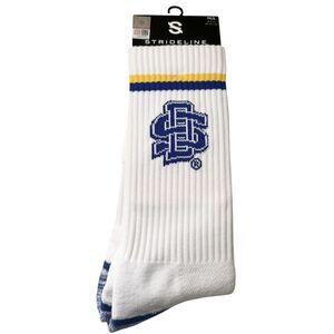 South Dakota State NCAA Jackrabbits Strideline Crew Socks Men's 8-12 Football